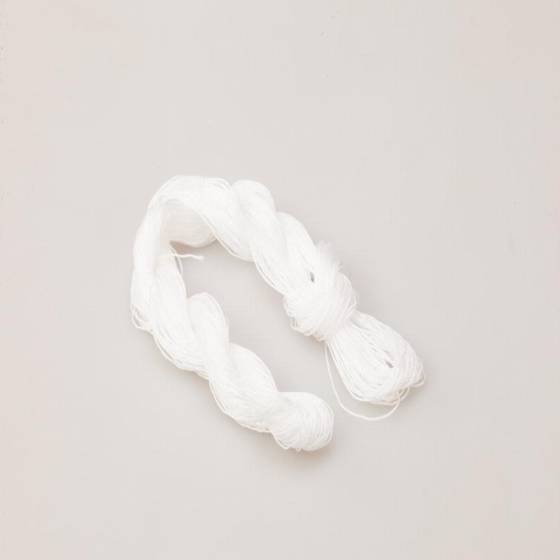 USP3 (М6), ПОЛІЕФІР, плетена, біла, (моток 100 метрів)